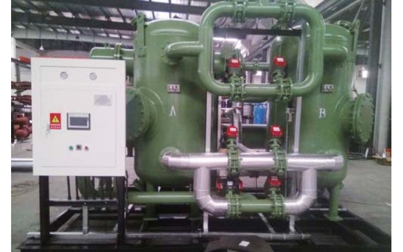 客戶使用現(xiàn)場(chǎng)：江蘇某電子科技企業(yè)——零氣耗壓縮熱再生吸附式干燥機(jī) RGDLI-900